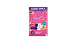 Butterfly Maxi Thick Cottony Long Pads (Value Pack) 18 Pieces