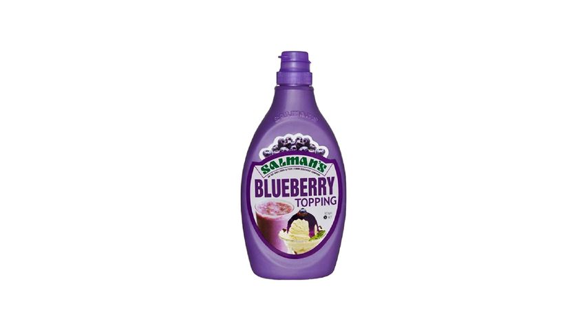 Salmans Toping Blueberry 623g