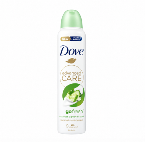 Dove Go Fresh Advanced Care Cucumber & Green Tea 48h Anti Spray
