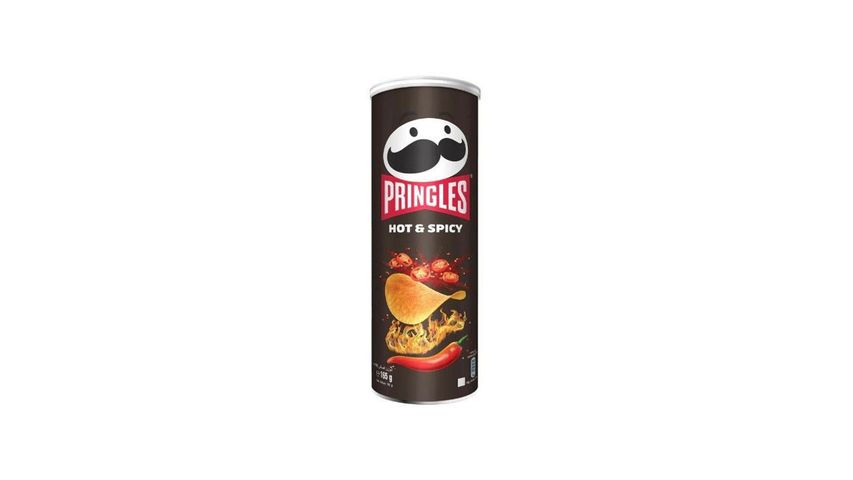 Pringles Chips Hot & Spicy 165g