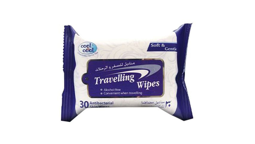 Cool & Cool Travelling Wipes 30 Pieces