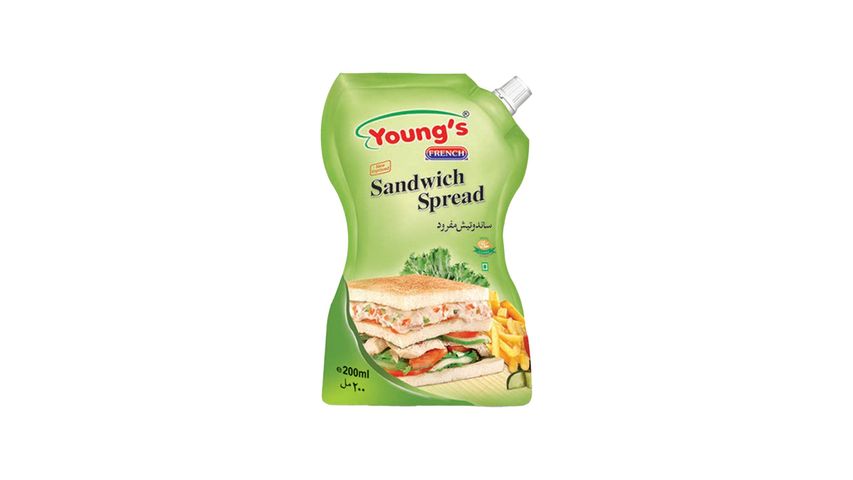 Youngs Spread Sandwich Pouch 200ml