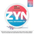 ZYN Cool Watermelon 6mg (2 Dot) Medium Nicotine Pouches 1 Can