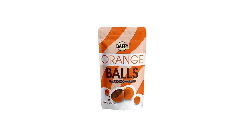 Daffy Orange Balls Milk Chocolate Pouch (Rs. 300)