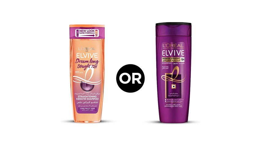 L'Oreal Paris Elvive Dream Long Straight 72Hrs Straightening Keratin Shampoo 175ml