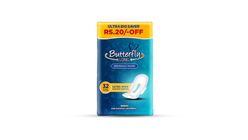Butterfly Long Ultra Big Saver Sanitary Pads Long 32 Pieces