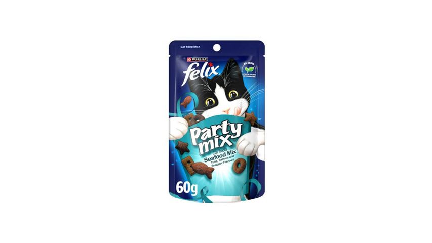 Felix Party Mix Cat Treats Seafood Mix 60g