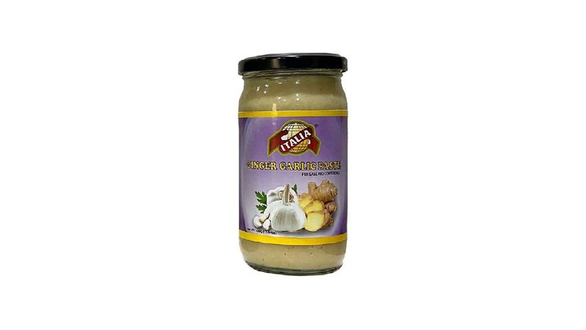 Italia Ginger Garlic Paste Jar 330g (Imported)