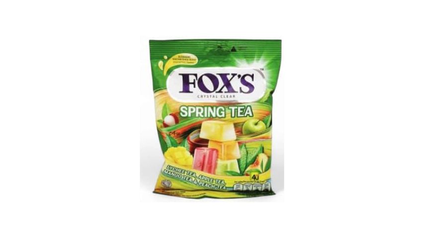 Foxs Spring Tea Oval Candy Pouch 125g