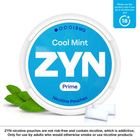 ZYN Prime Cool Mint 3mg (1 Dot) Nicotine Pouches 1 Can