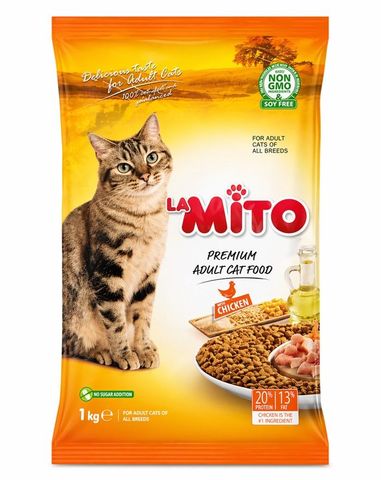 Mito Premium Adult Cat Food with Chicken | 1kg