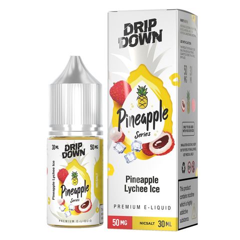DRIP DOWN PINEAPPLE LYCHEE ICE 50MG 30ML
