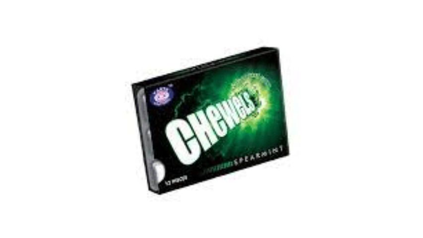 Chewels Bubble Gum Green Sugar Free