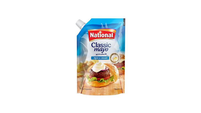 National Classic Mayo Pouch 200ml