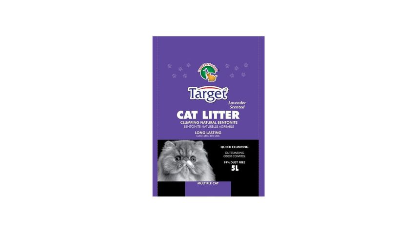 Target Lavendar Scented Cat Litter 5 Ltr