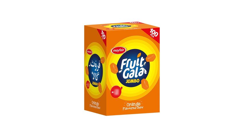 Mayfair Fruit Gala Orange Flavoured Chew Box
