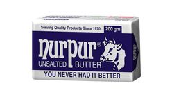 Nurpur Butter Unsalted 200g