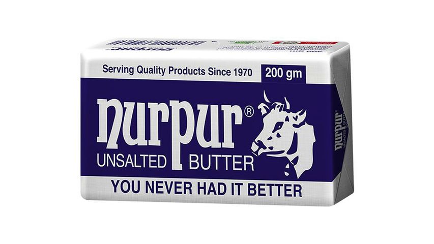 Nurpur Butter Unsalted 200g