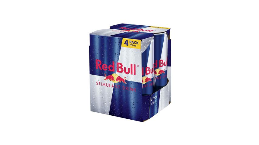 Red Bull Energy Drink 4 Packs 250ml