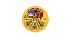 Happy Cow Cream Cheese Natural Wheel 8 x 140g