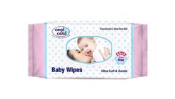 Cool & Cool Baby Wipes 64 + 8 Pieces