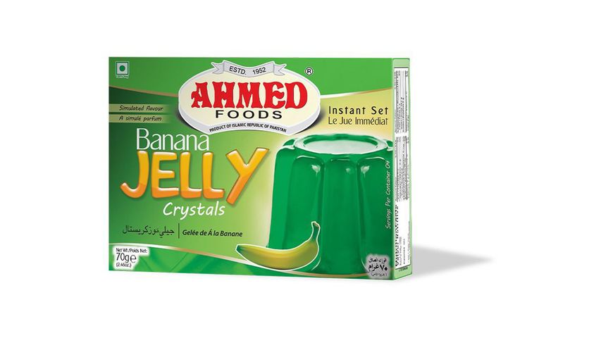 Ahmed Jelly Crystal Banana 70g