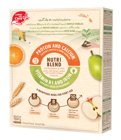 Cerelac 3 Fruits & Wheat Baby Food 350g