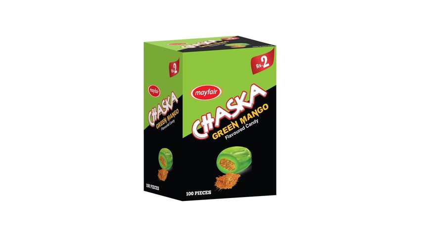 Mayfair Chaska Green Mango Flavoured Candy Box (Rs 2)