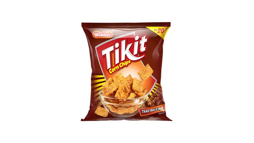 Tikit Corn Chips Tikka Bar B Que 24g (00001)