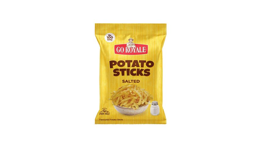 Go Royale Potato Sticks Salted (Rs 100) 58g