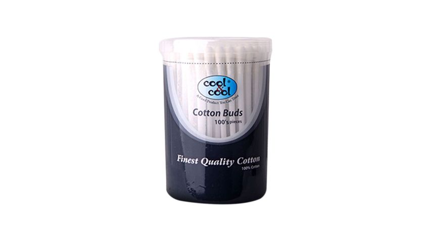 Cool & Cool Cotton Buds Small 100 Pieces