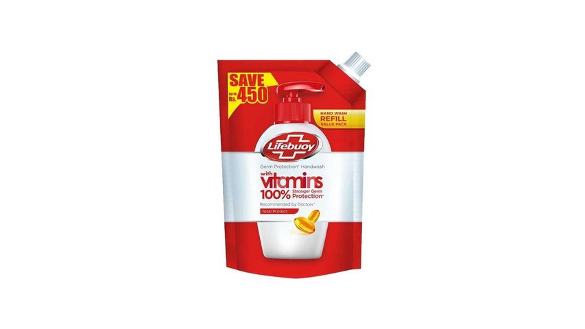 LIFEBUOY TOTAL HANDWASH 900ML