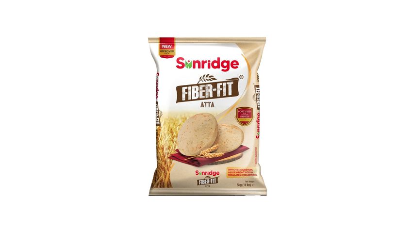 Sunridge Fiber Fit Digestive Atta  5kg