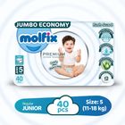 Molfix Premium Diaper Rash Guard Junior 5 (11 - 18kg) 40 Pieces