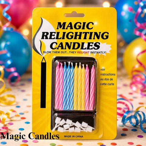 Magic Candles x 10 Pieces