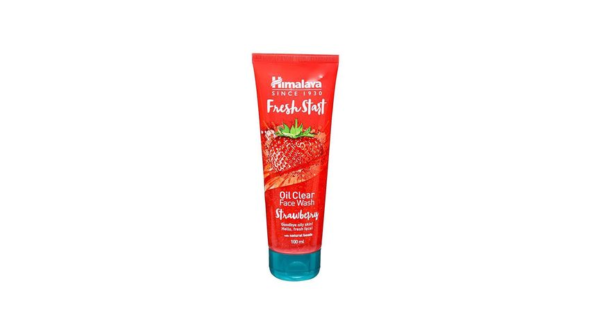 Himalaya Face Wash 100Ml Fruity Oil Clear Strawberry