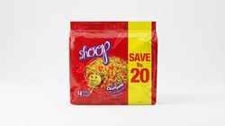 Shoop Chattpata Flavour Instant Noodles Packet of 4 x 50g