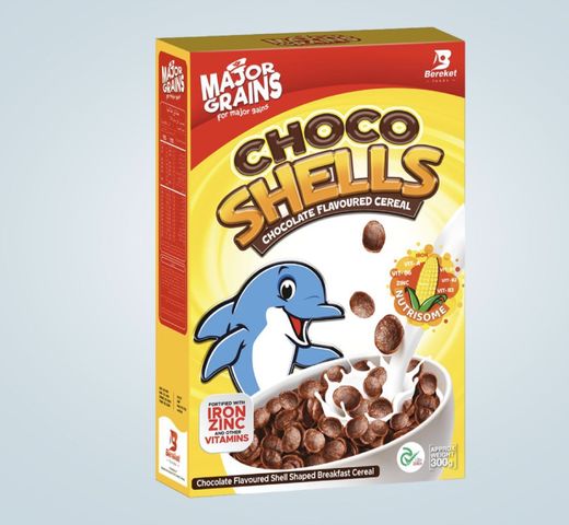 Major Grains Choco Shells 24 x 300g