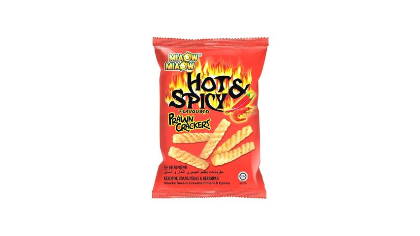Miaow Miaow Hot & Spicy Prawn Crackers 1 Unit