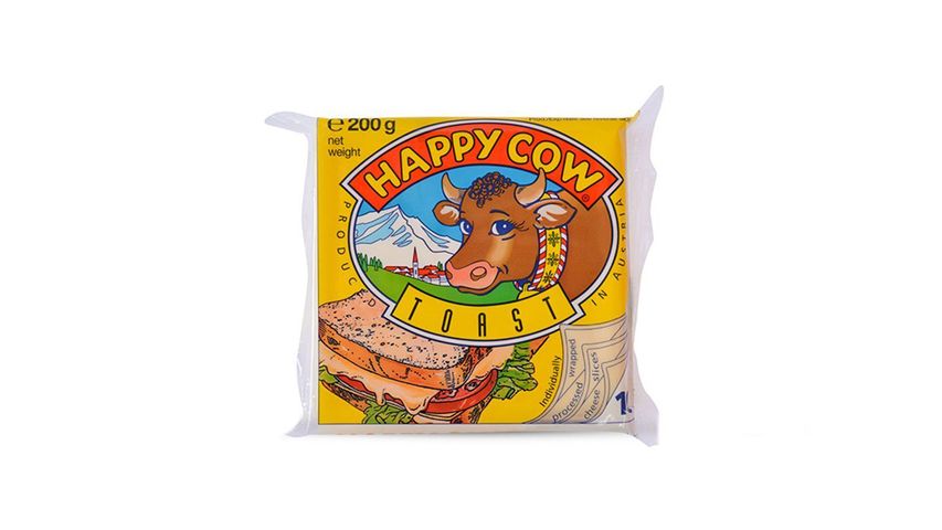 Happy Cow Toast Cheese (Imported) 10 Slices 200g