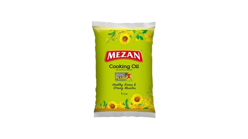 Mezan Cooking Oil 1Litre Pouch