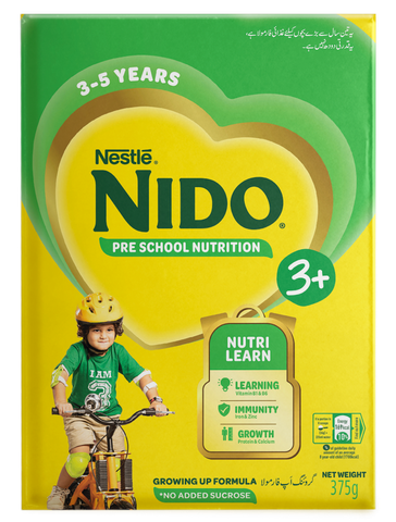 Nestle Nido Growing up Formula 3+ Powder 375g