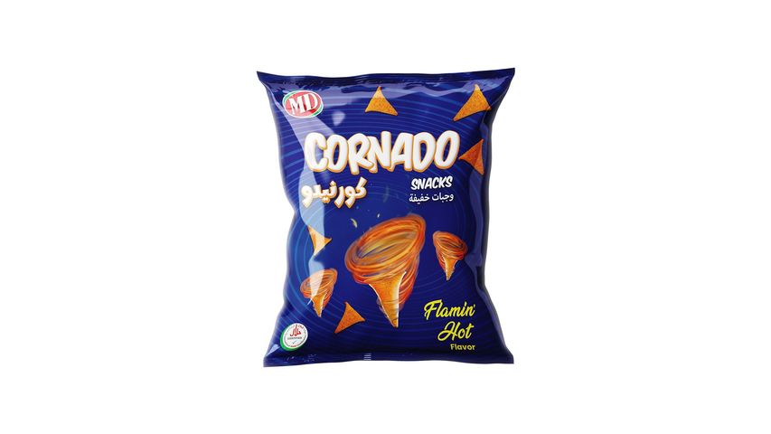 Cornado Snacks Flamin Hot Flavor (Rs.50) 40g