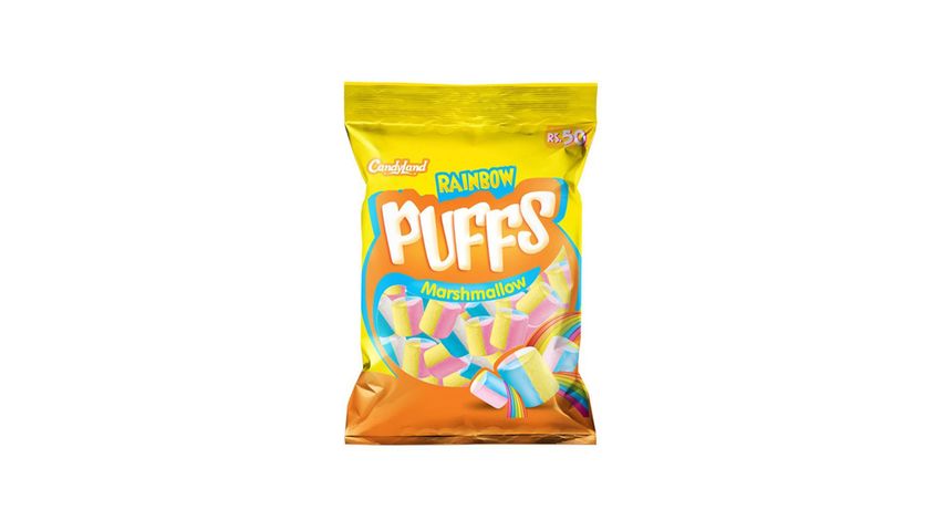 Candyland Marshmallow Rainbow Puffs (Rs. 50)