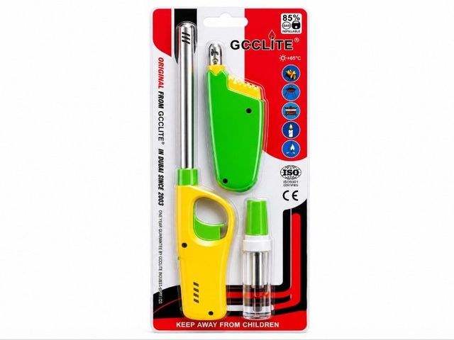 Kitchen Gas Lighter Refillable - 3in1