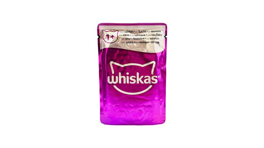 Whiskas Salmon in Jelly (1+ Years) Cat Food 85g