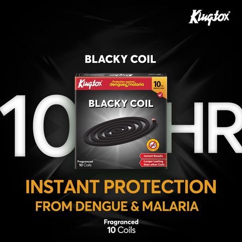 Kingtox Black Coil 10 Pieces