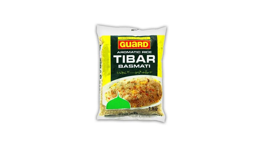 Guard Tiber Basmati Rice (Tiber Basmati Chawal) 1kg