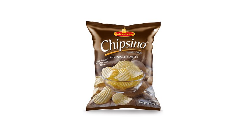 United King Chips Crinkle 65Gm Salty