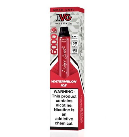 IVG Regal Watermelon Ice 50 Mg 6000 Puffs